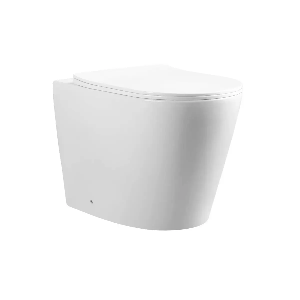 INODORO PORCELANA CORTO HAUSAR BURDEOS GLOSS WHITE