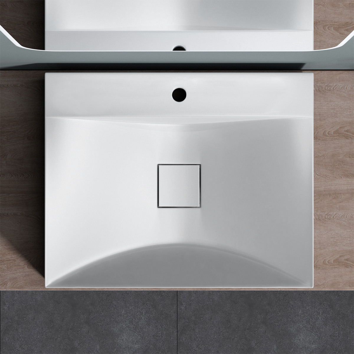 BACHA MINERAL CUARZO HAUSARCLSM 10-600 MATTE WHITE