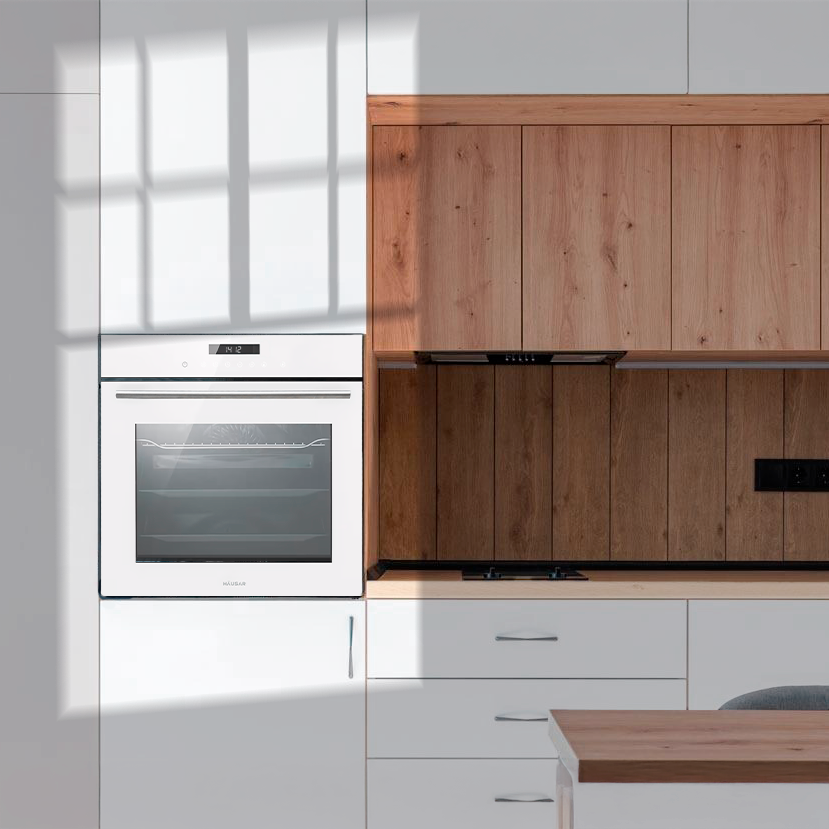 HORNO ELÉCTRICO DE EMPOTRAR HAUSAR HE-14T-W