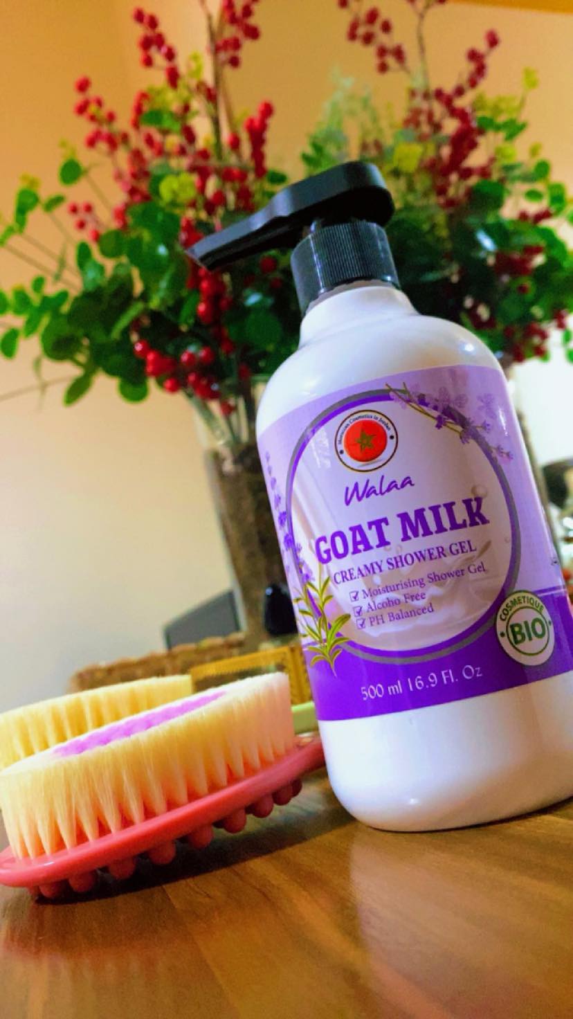 شاور جل حليب الماعز الطبي