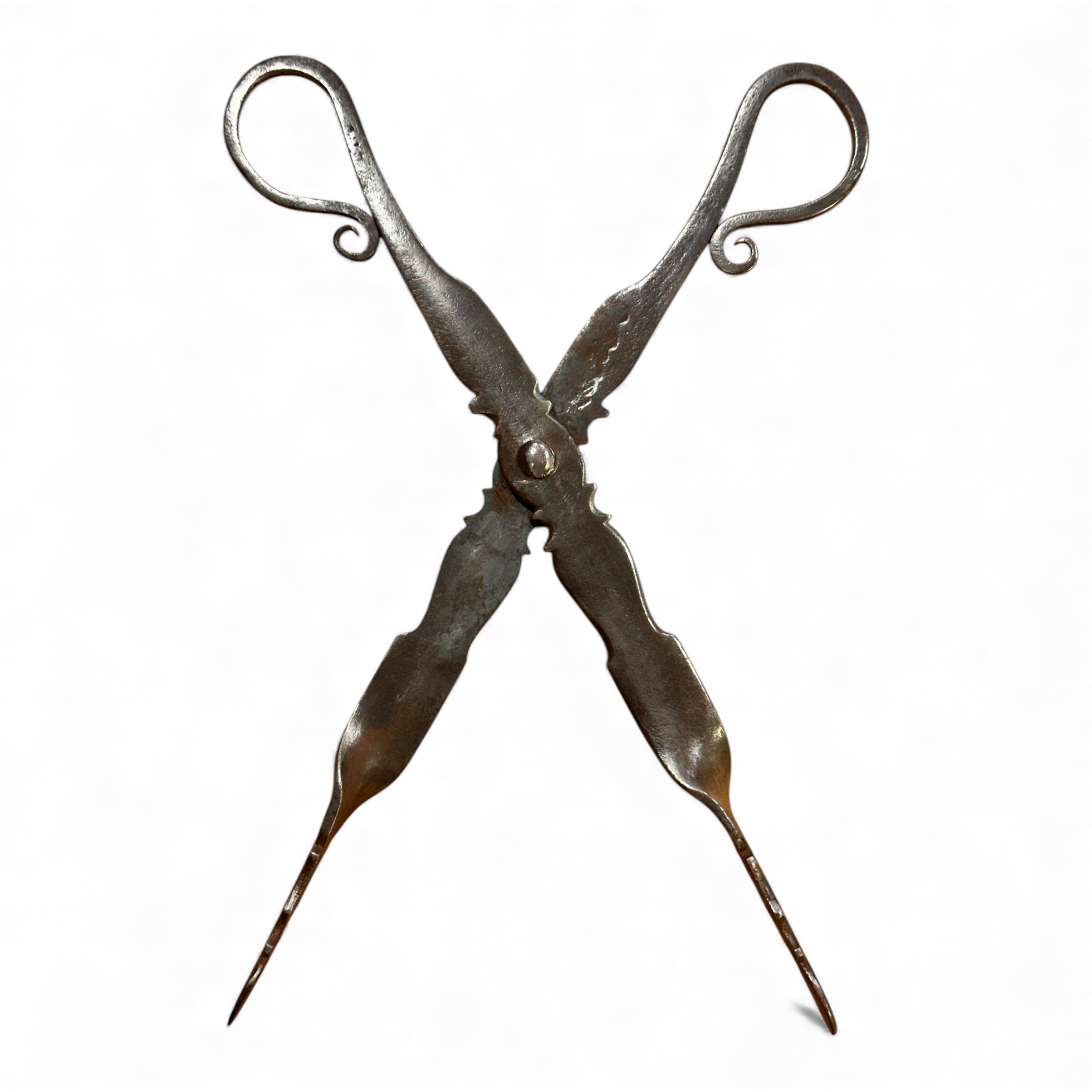 Tenazas antiguas de forja. Castilla y León, s.XVIII-XIX.