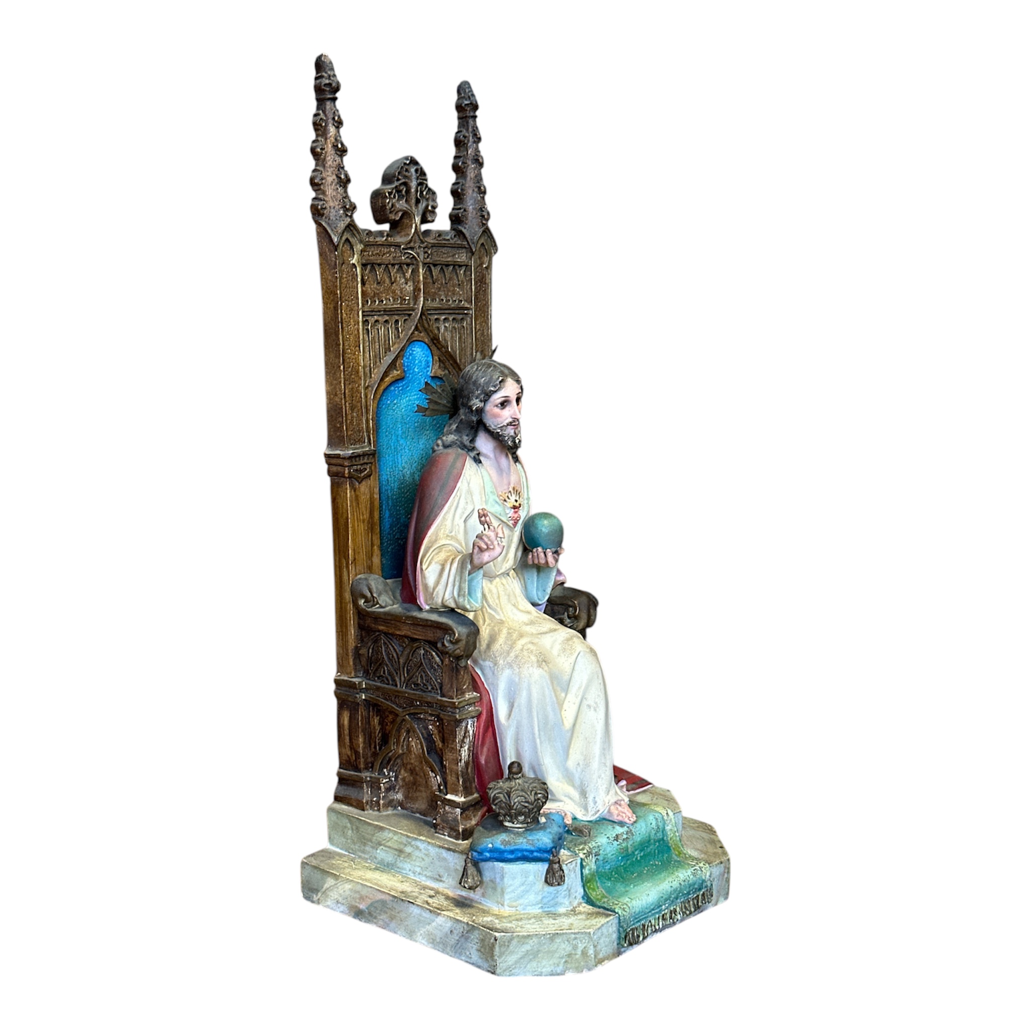 Sagrado Corazón de Jesús entronizado