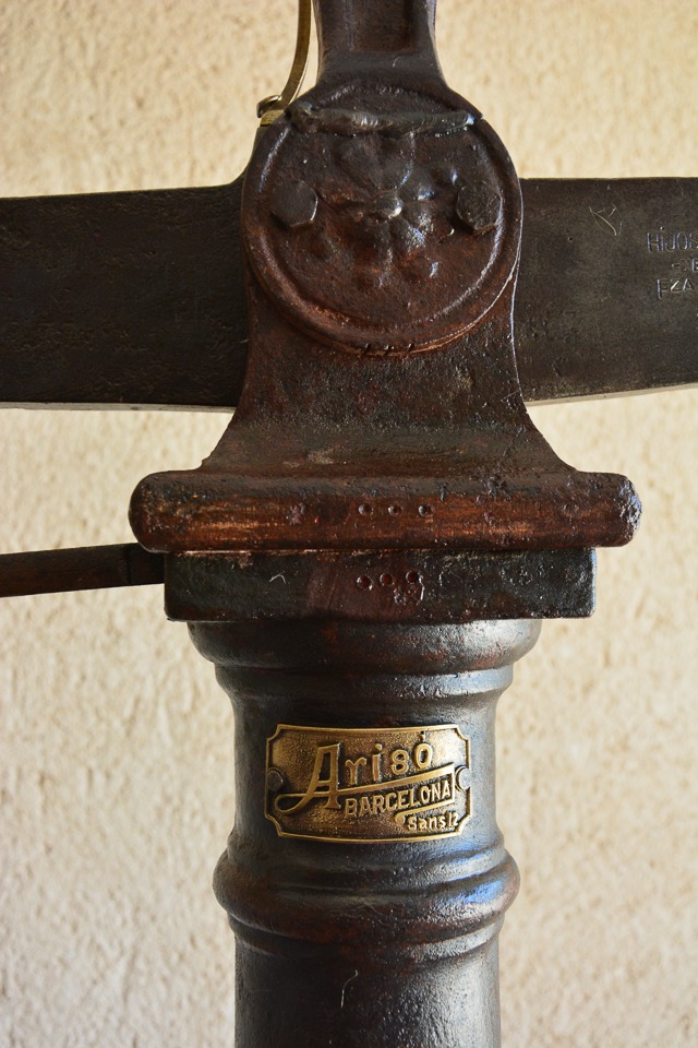 Gran balanza industrial Arisó, Barcelona.