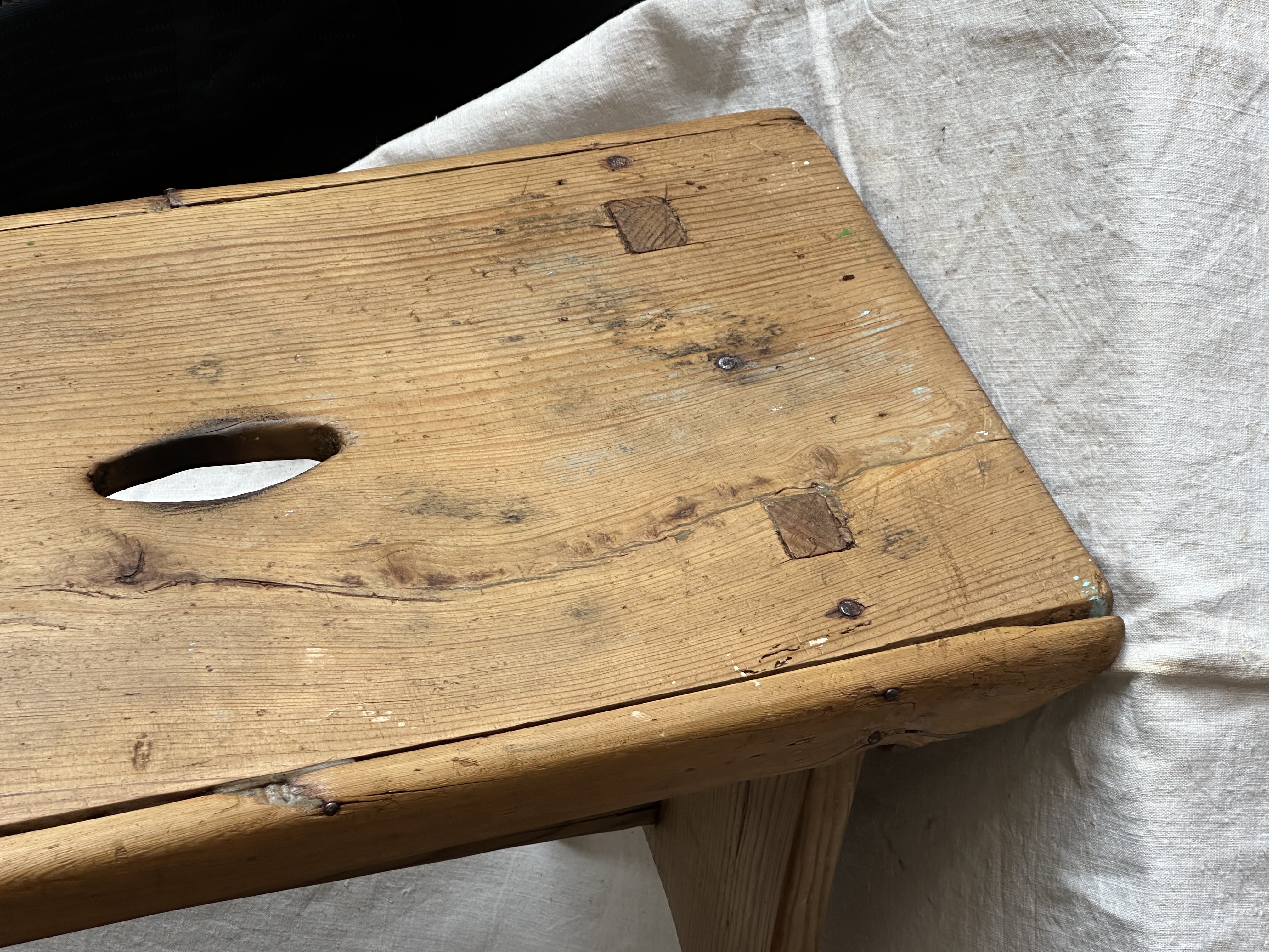 Taburete de ordeño. Segovia, s.XIX