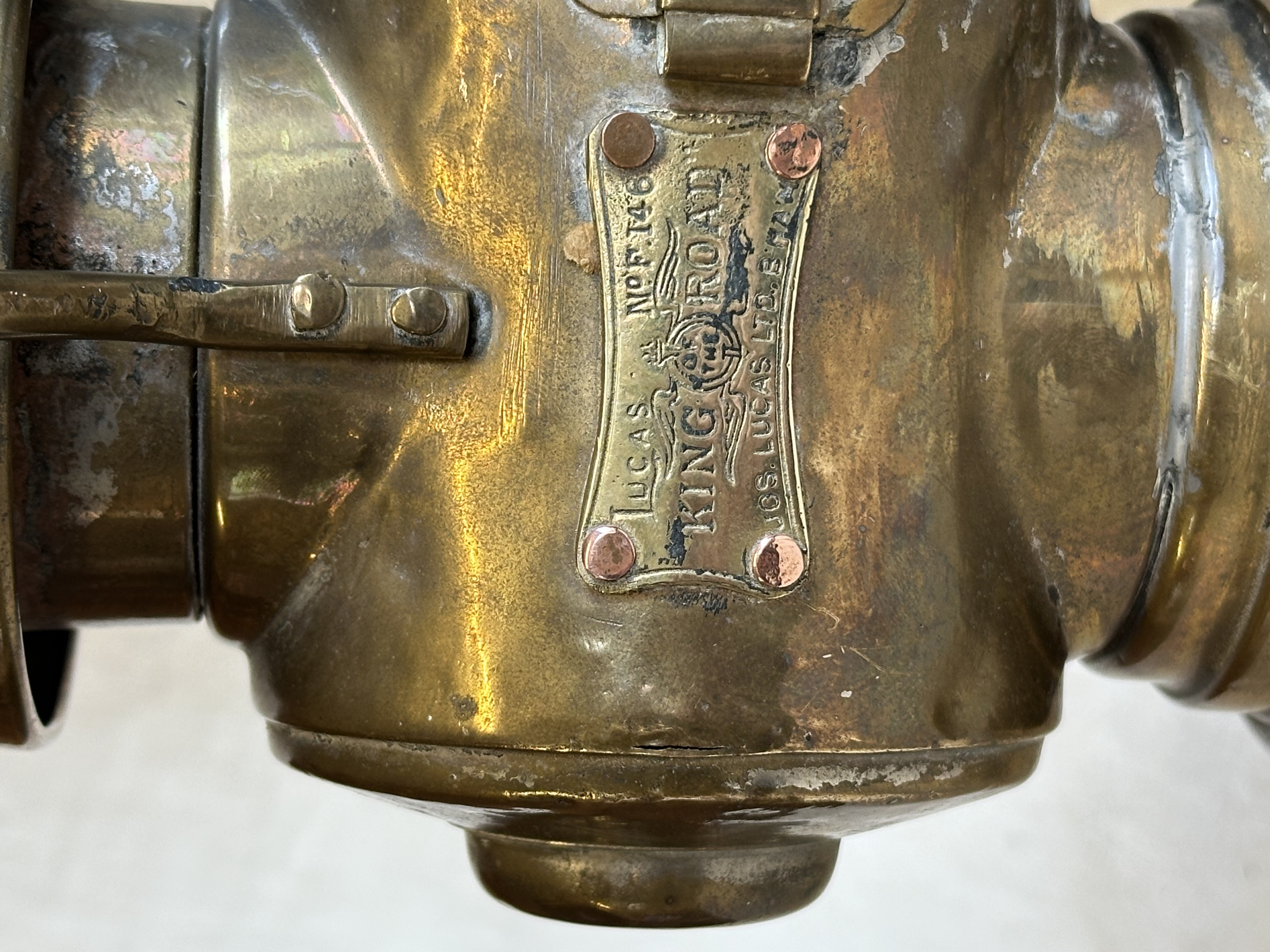 Farol “King of the Road”. Joseph Lucas, circa 1910.