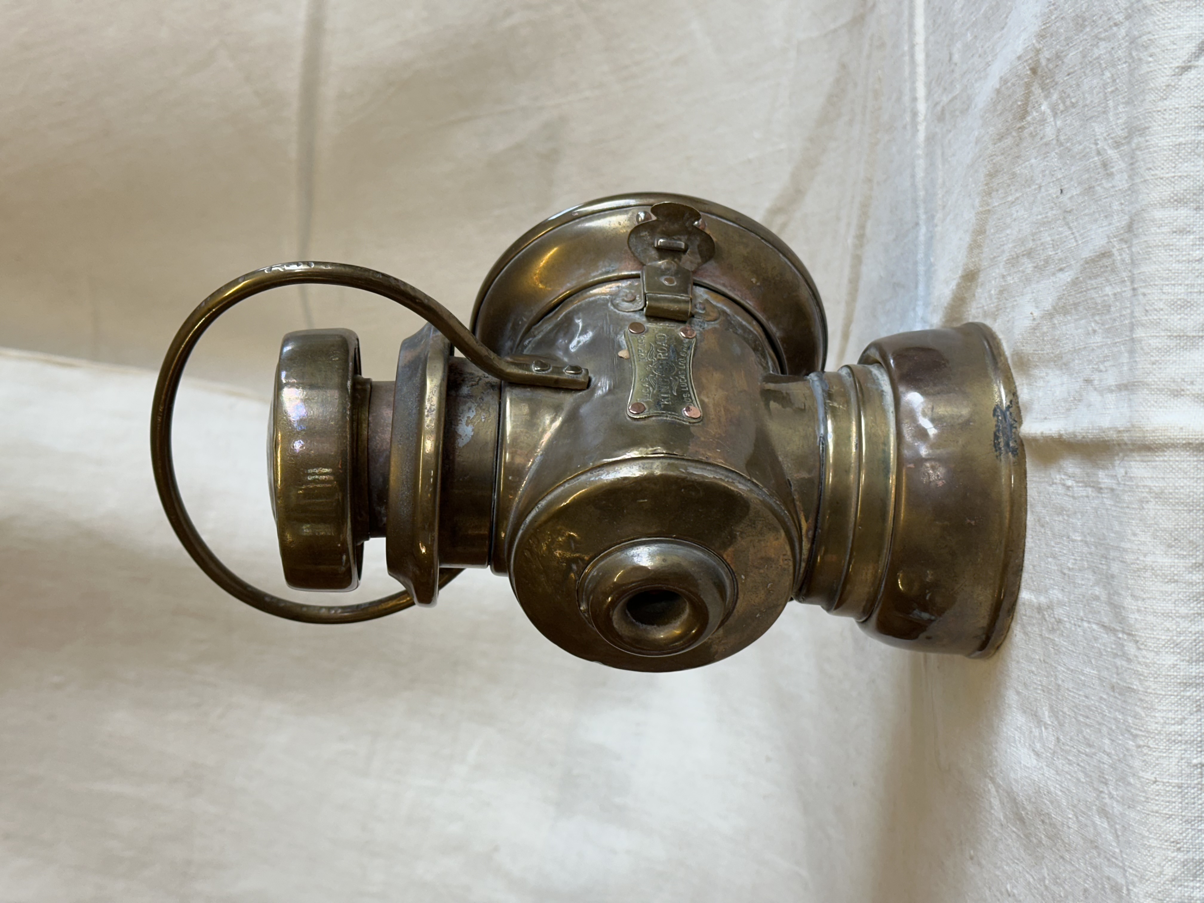 Farol “King of the Road”. Joseph Lucas, circa 1910.