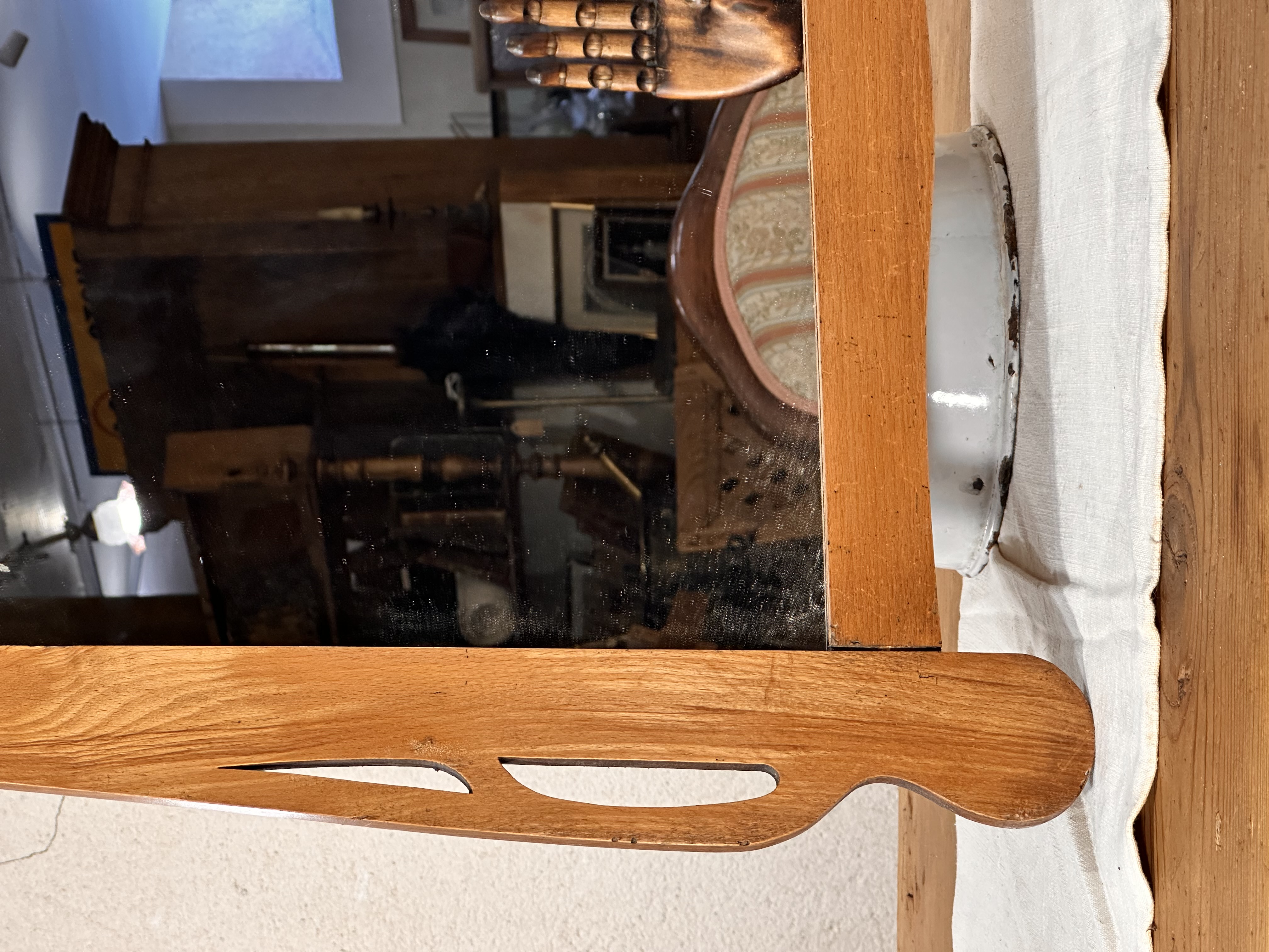 Espejo antiguo art decó