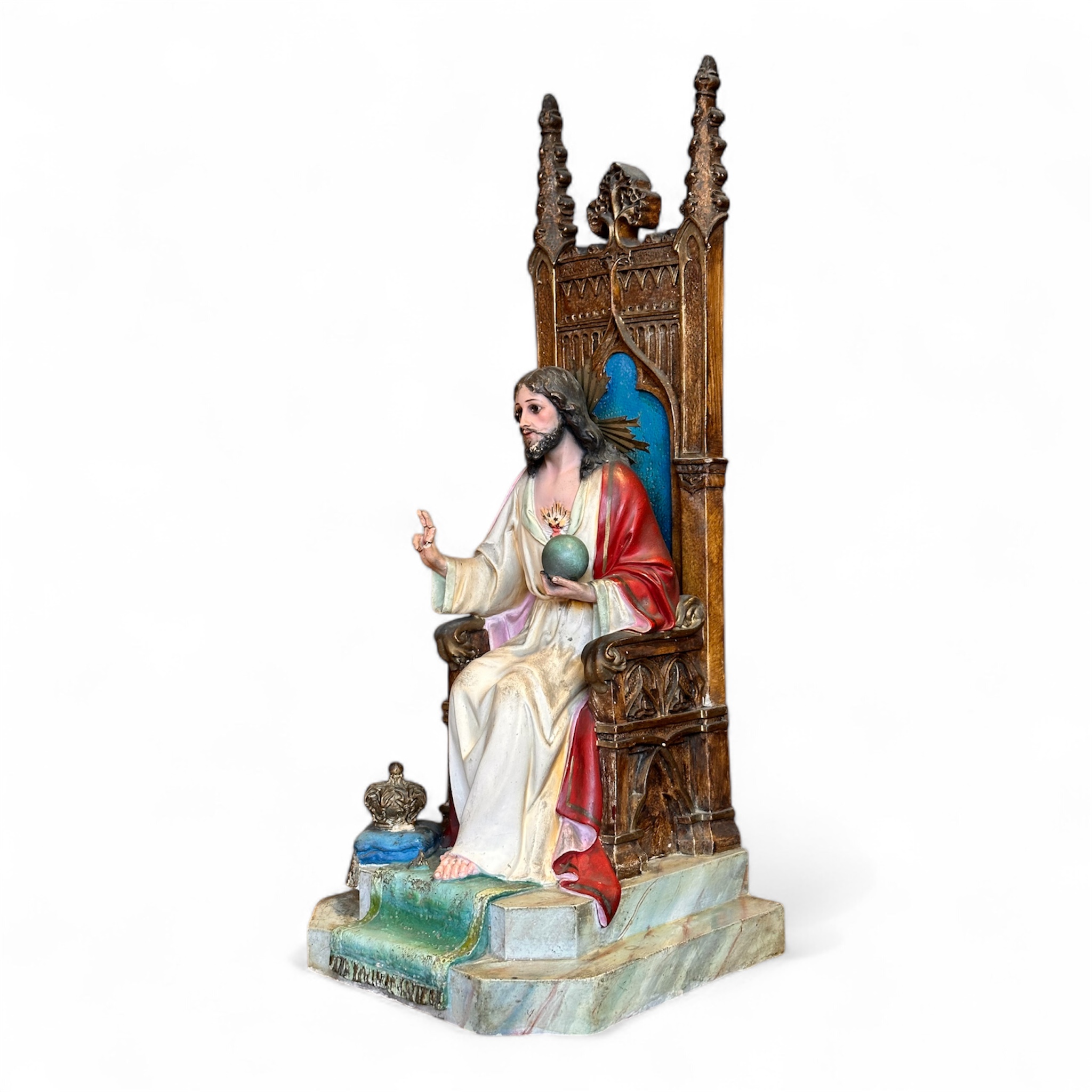 Sagrado Corazón de Jesús entronizado