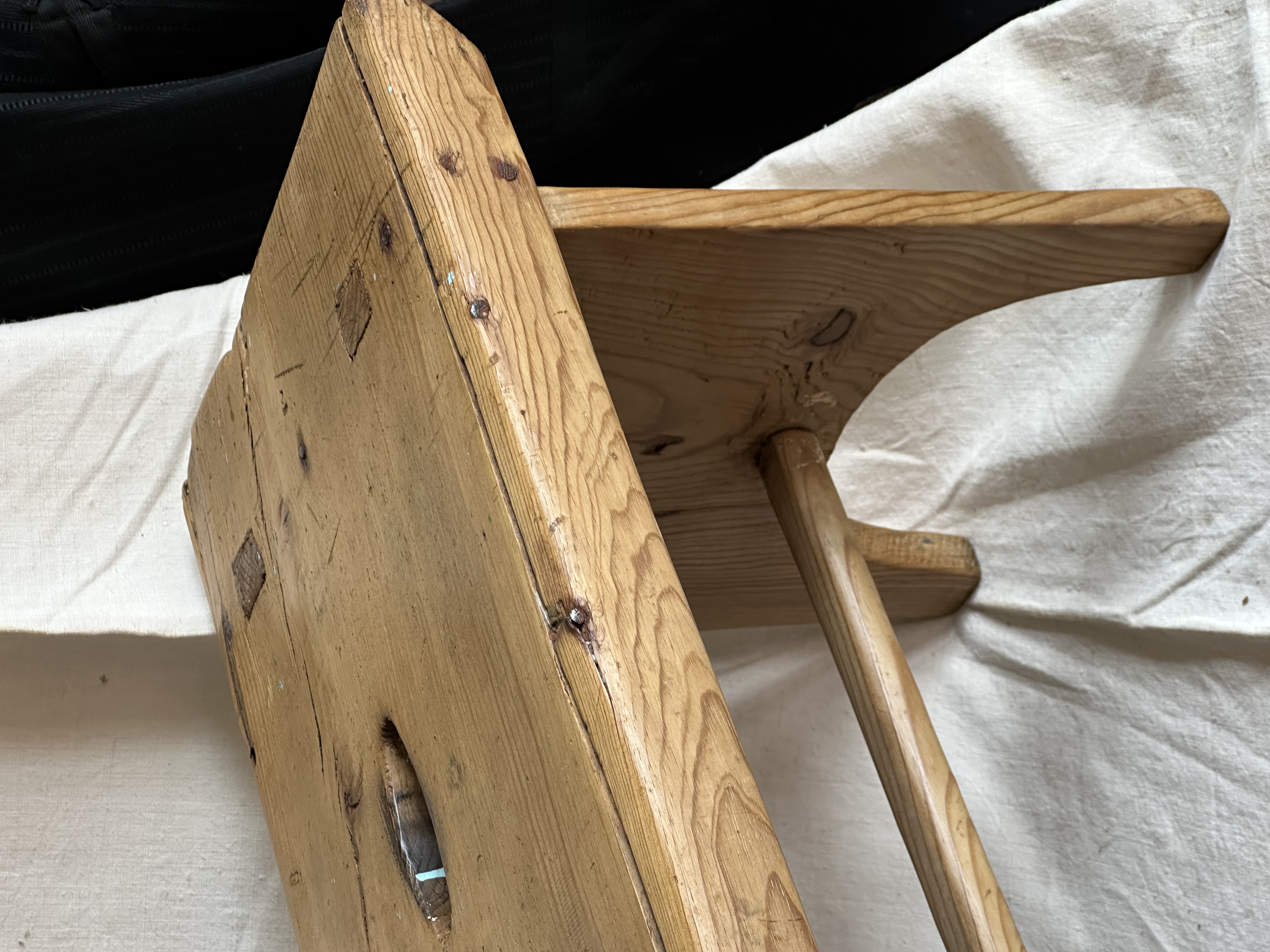 Taburete de ordeño. Segovia, s.XIX