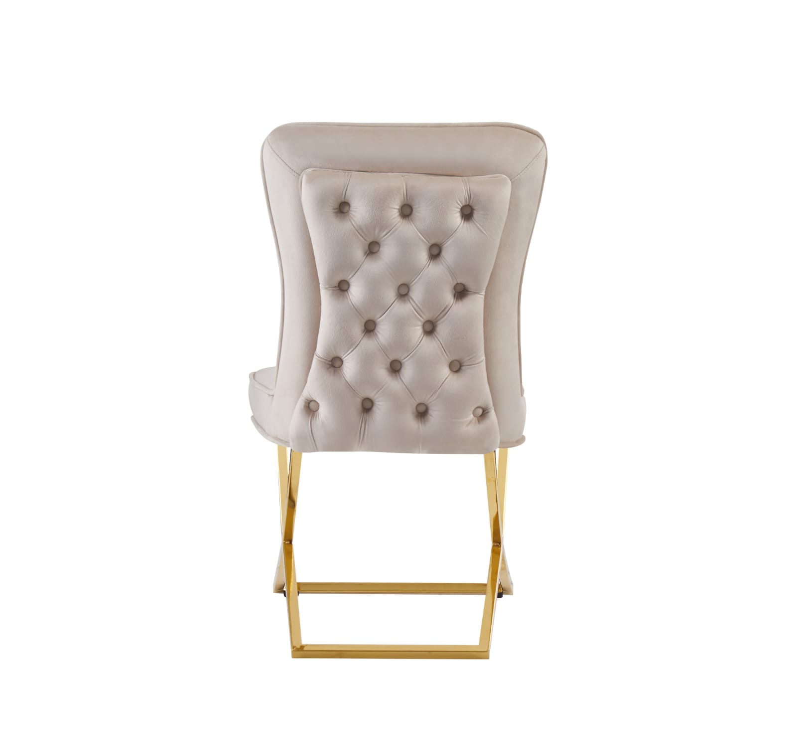 Chaise "Gabrielle" gold