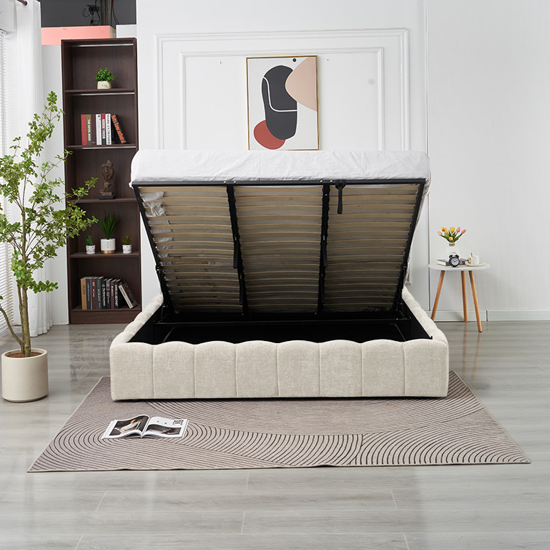 Lit coffre "Moon Chenille"