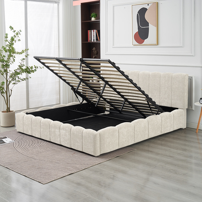 Lit coffre "Moon Chenille"