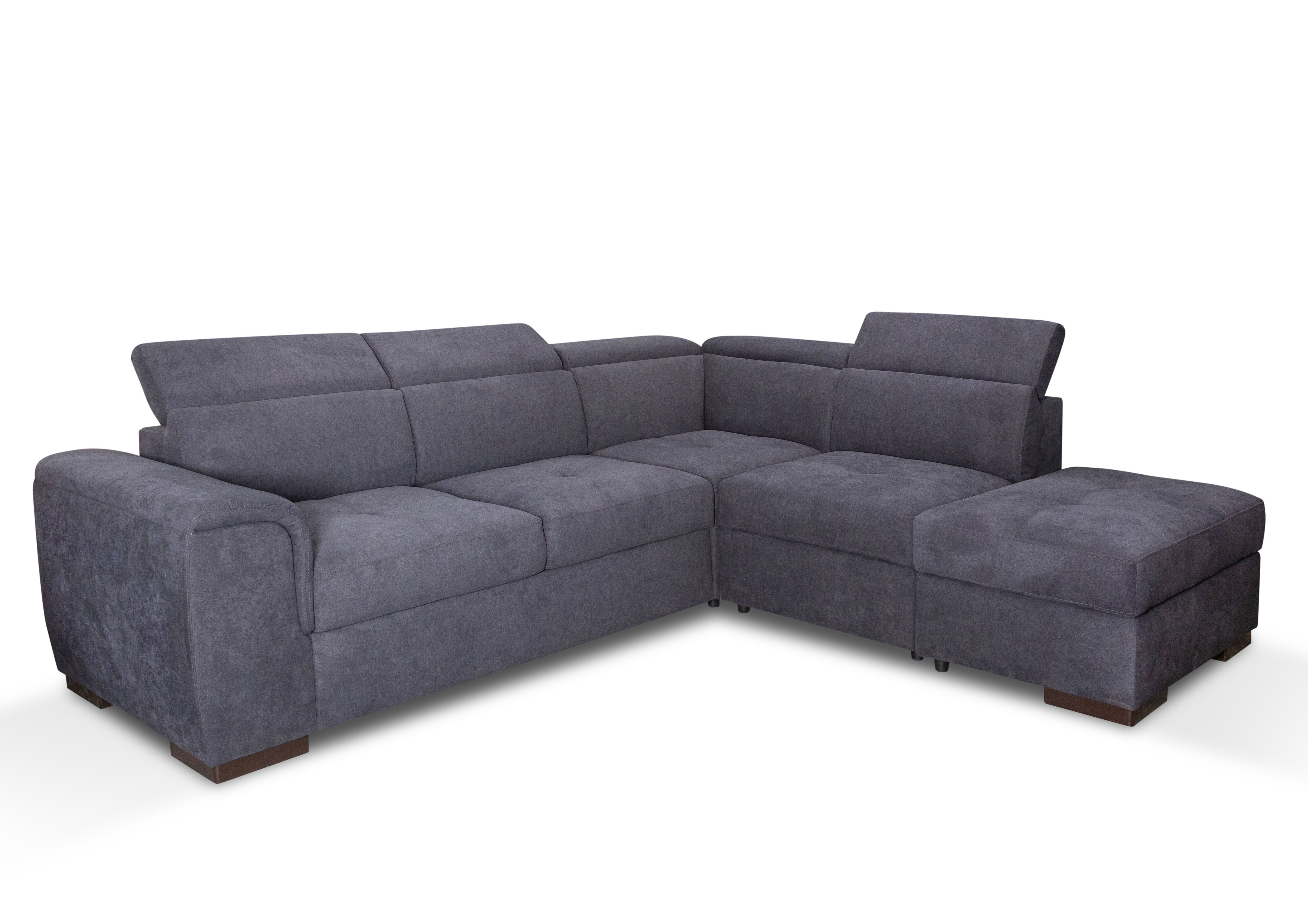 Canapé d'angle "Capri" convertible et réversible