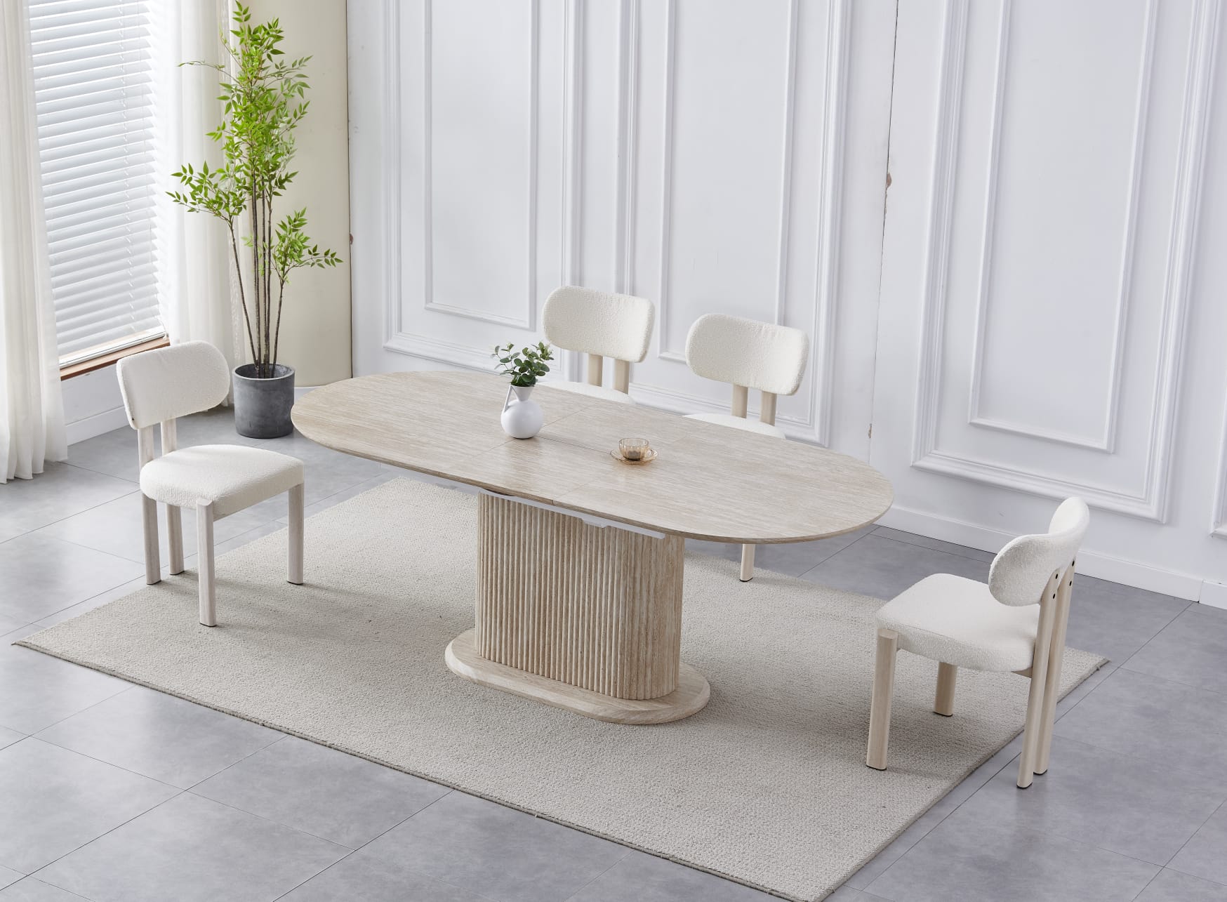 Table à manger extensible "Vanessa"