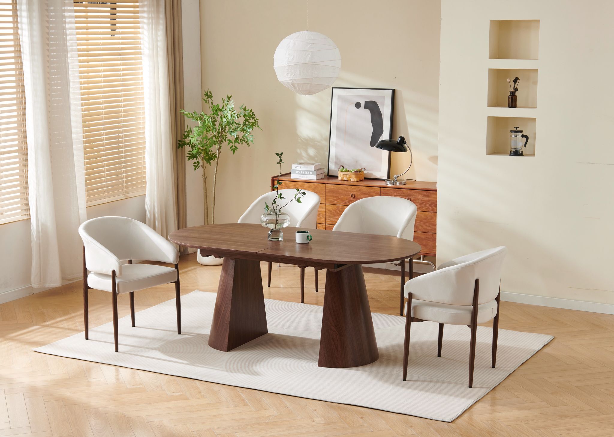 Table à manger extensible "Anastasia"