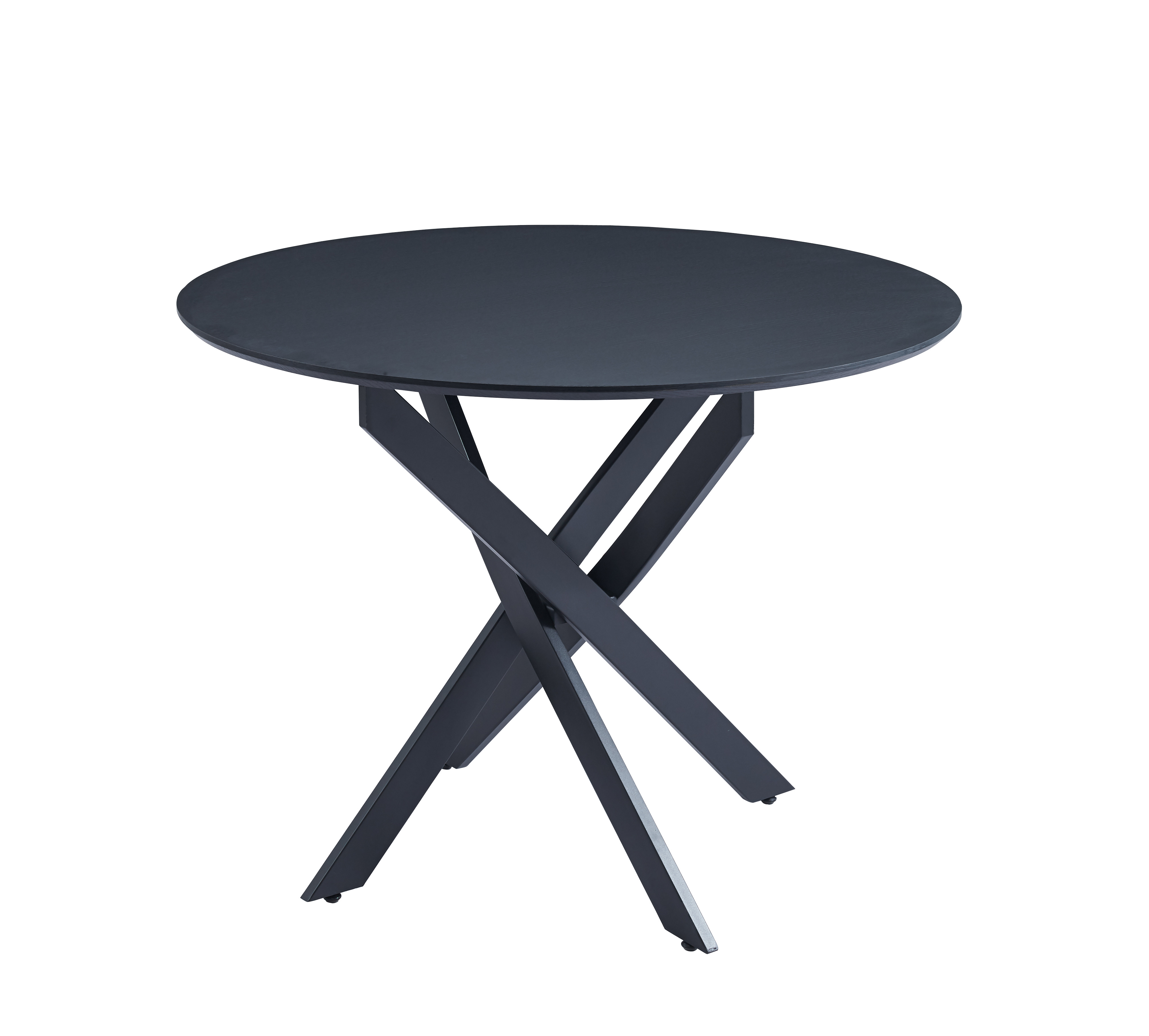 Table à manger  "Jessica" – Métal noir 