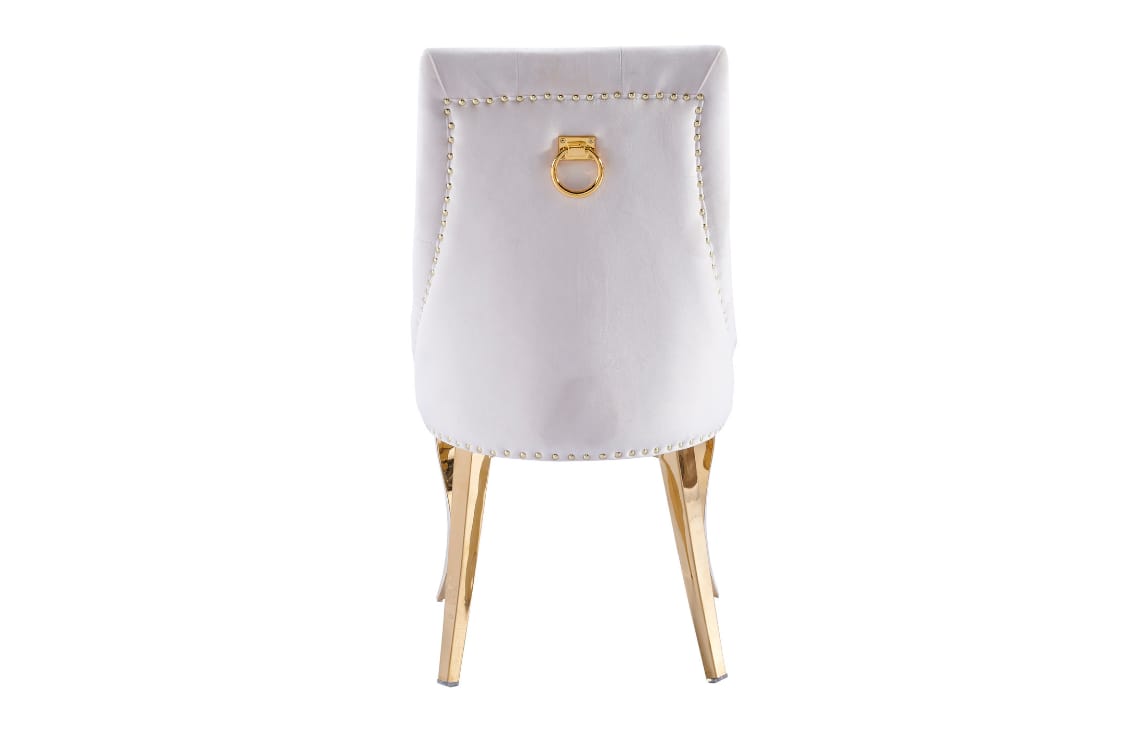 Chaises "Anneau cloute Gold"