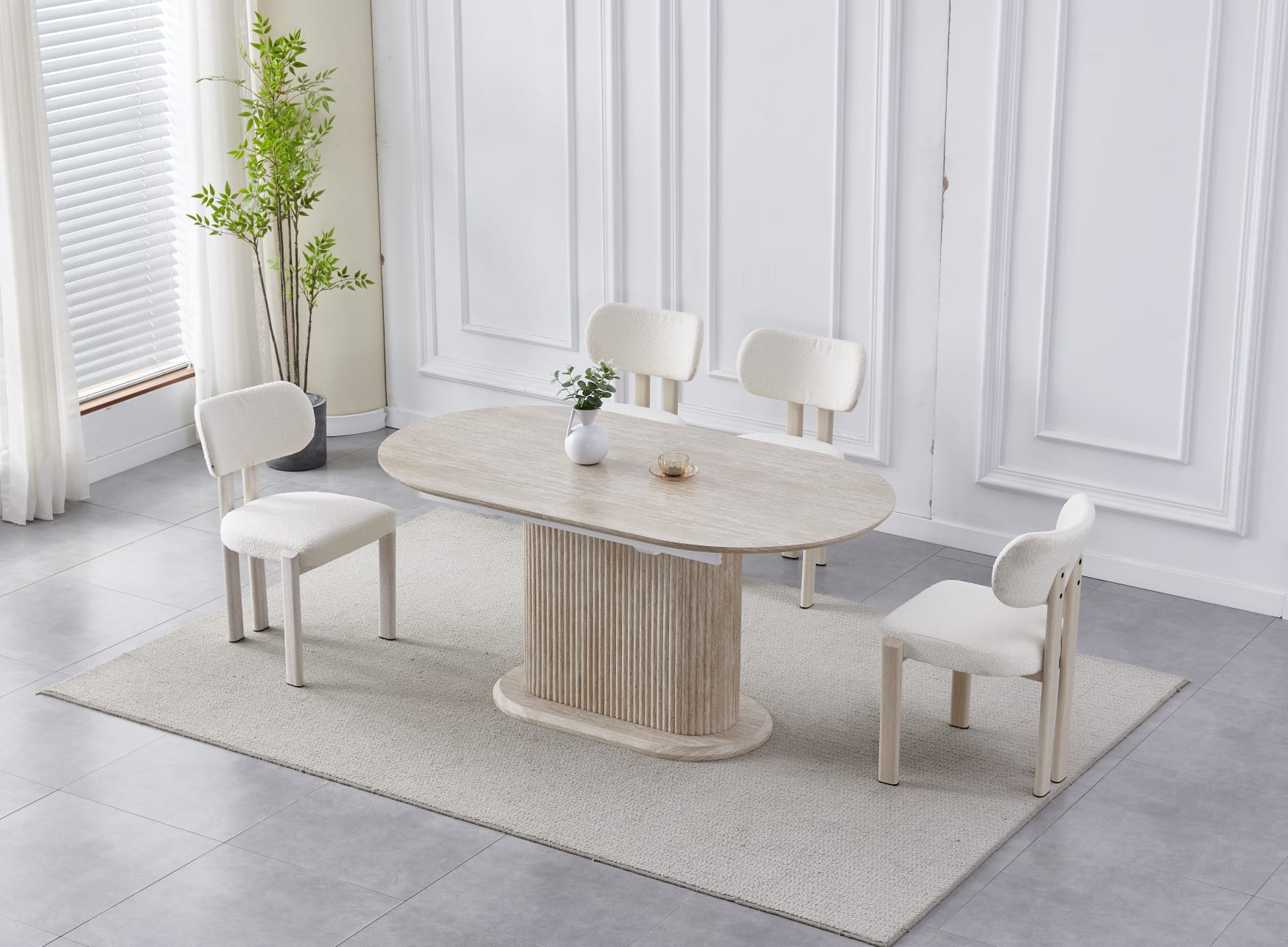 Table à manger extensible "Vanessa"