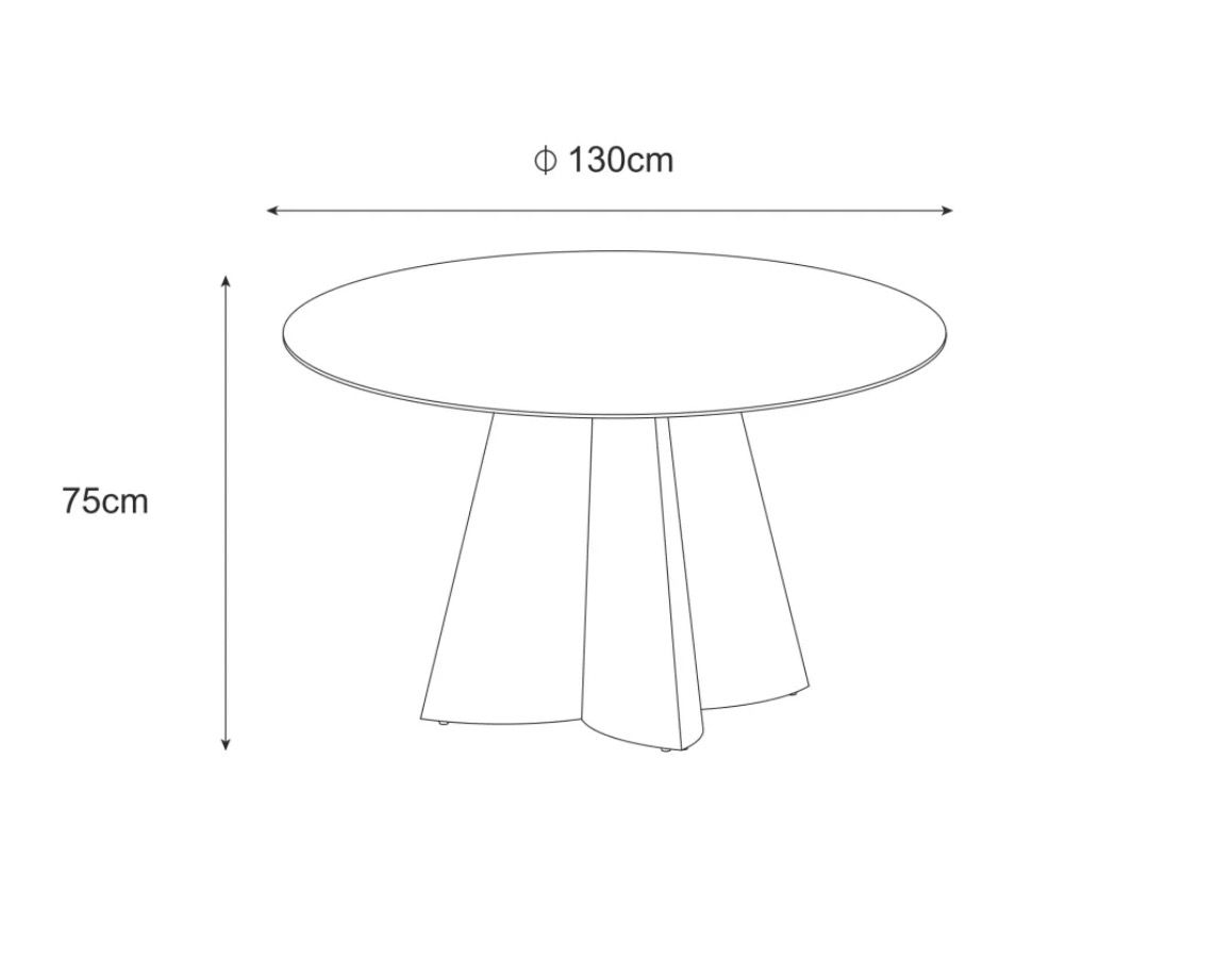 Table "Capucine" gold marbre blanc