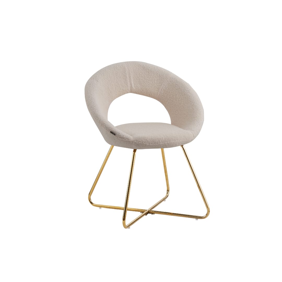 Chaise "Bubble Gold"