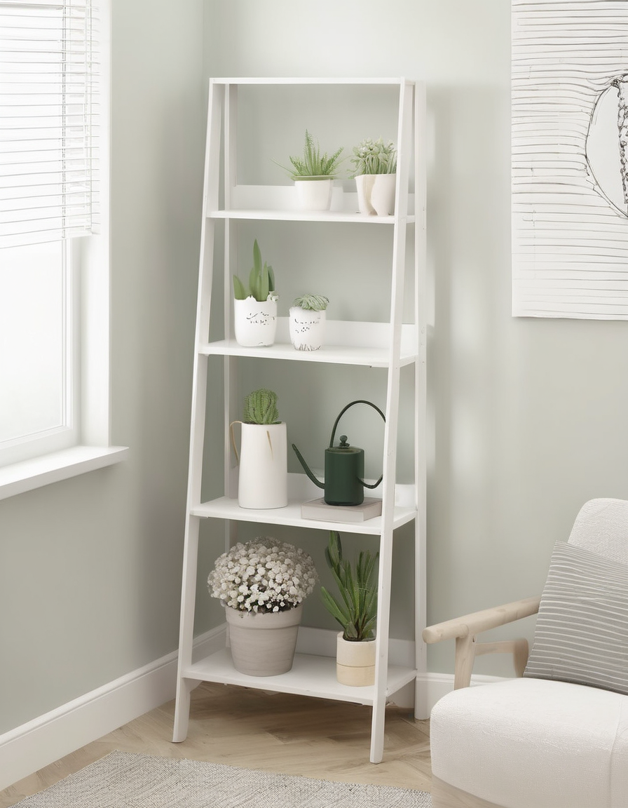 White Ladder Bookshelf