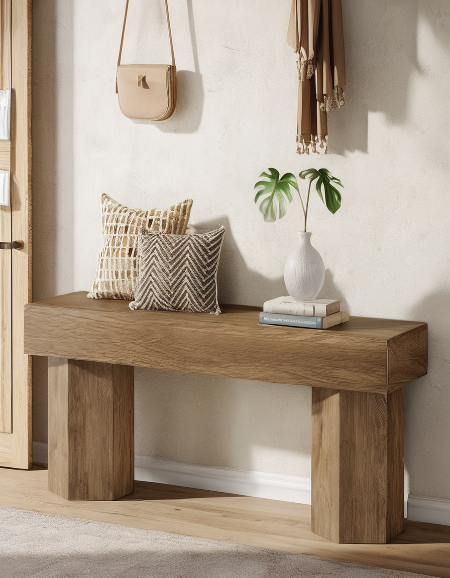 Modern Wooden Console Table