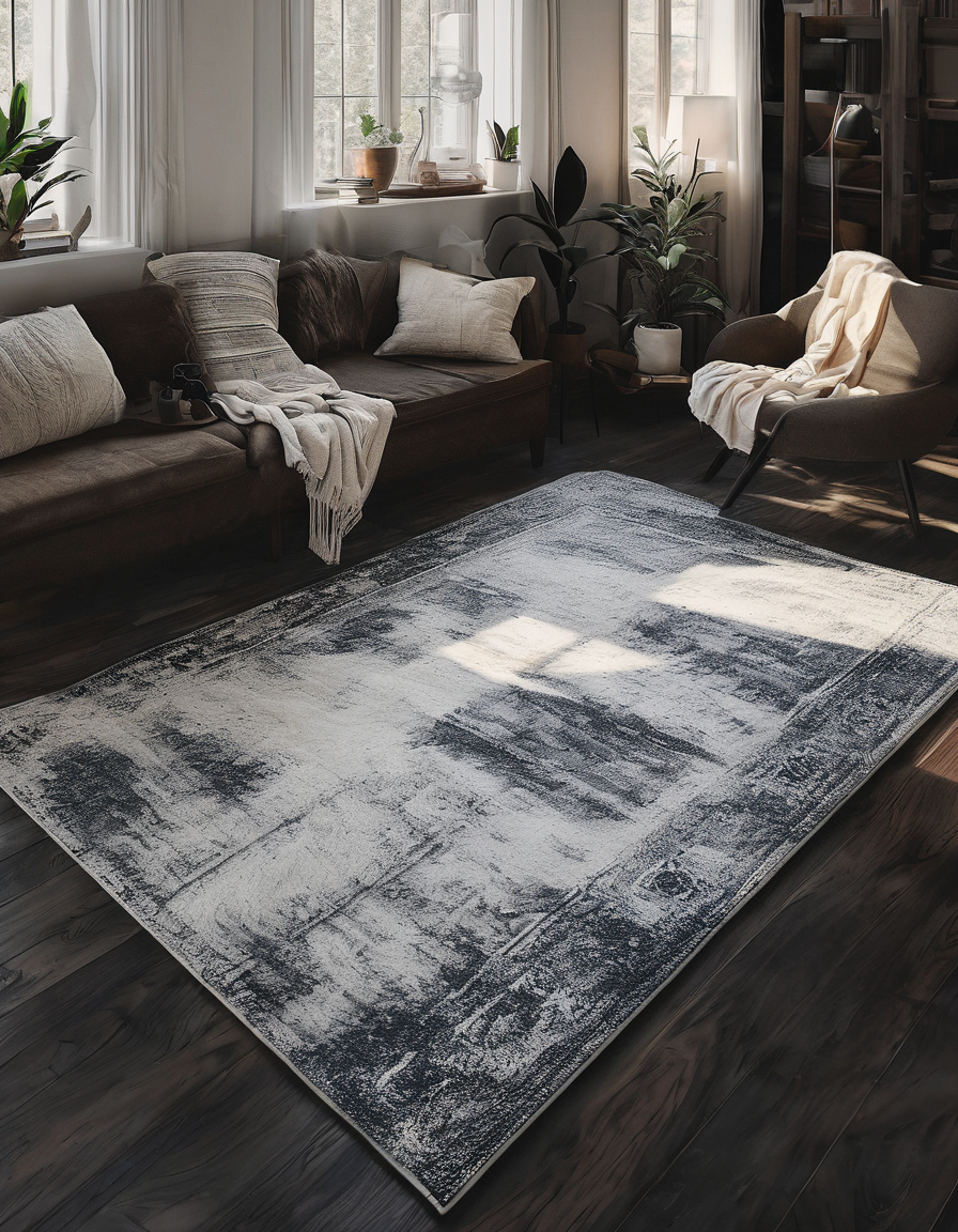Modern Abstract Area Rug