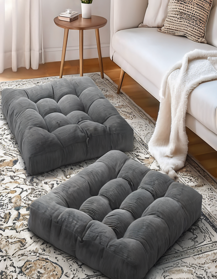 Plush Floor Cushions
