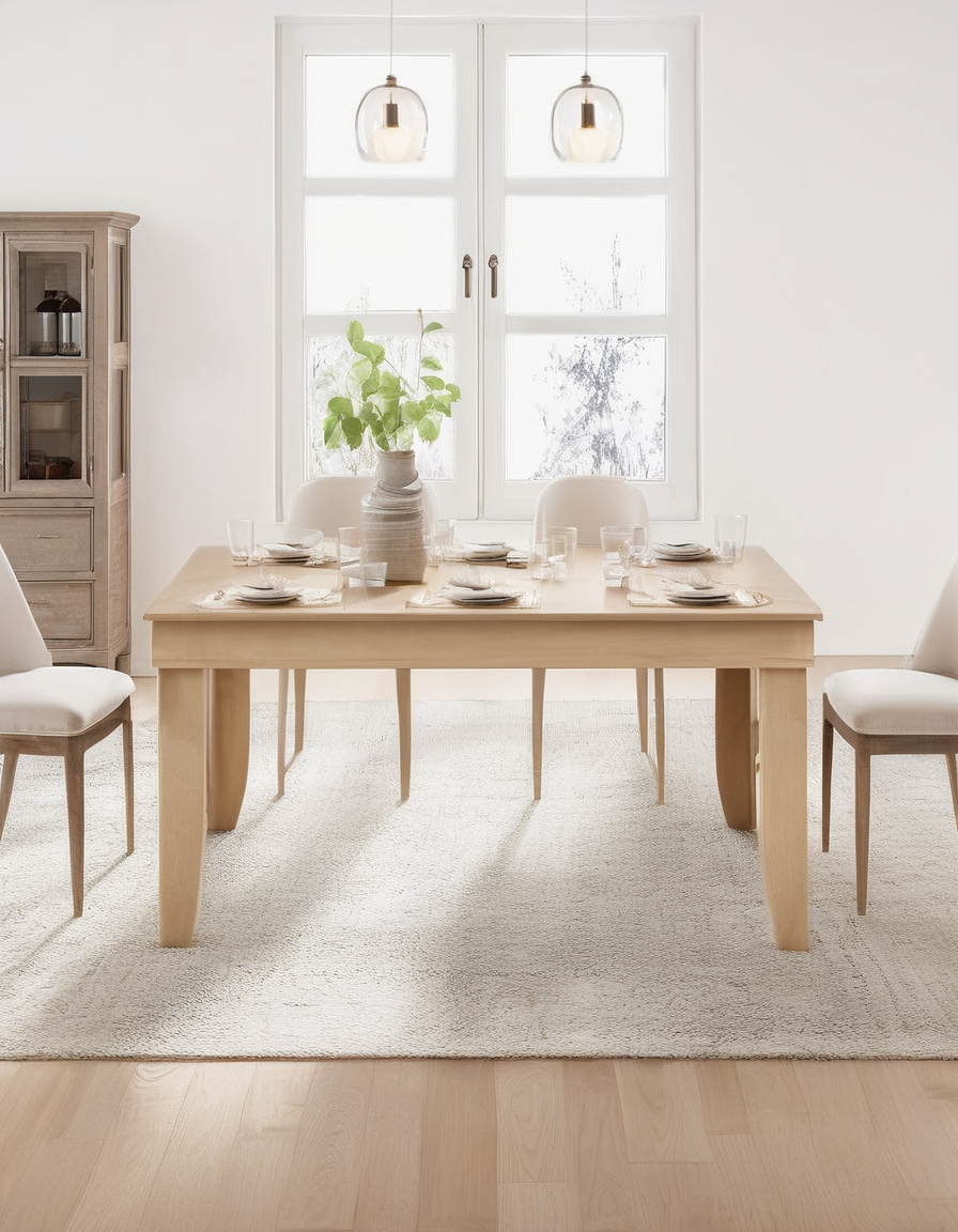 Modern Wooden Dining Table