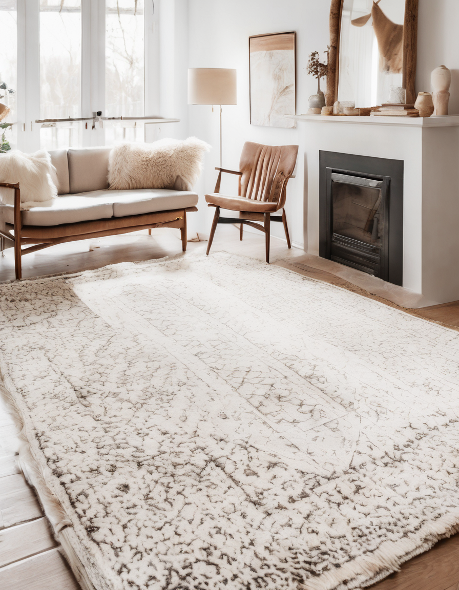 Plush Faux Fur Area Rug