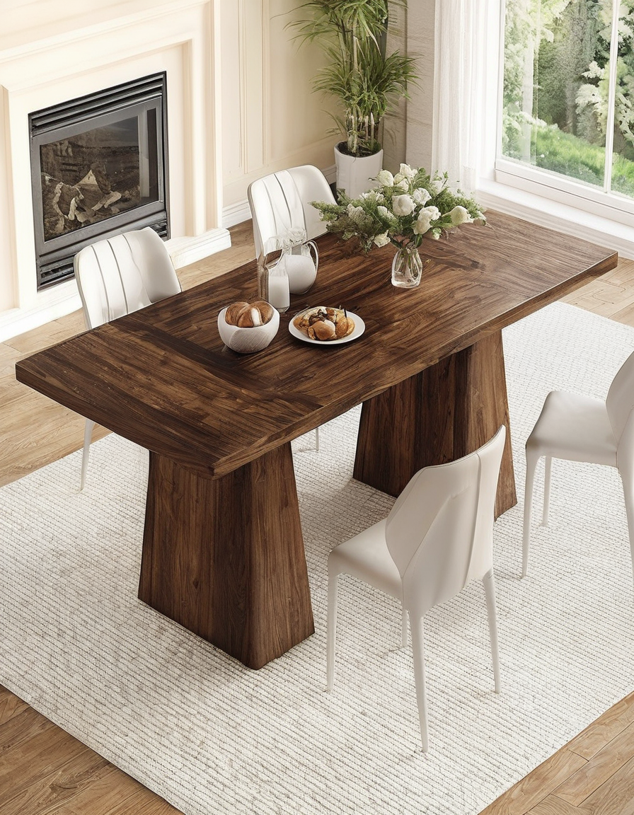 Solid Wood Dining Table