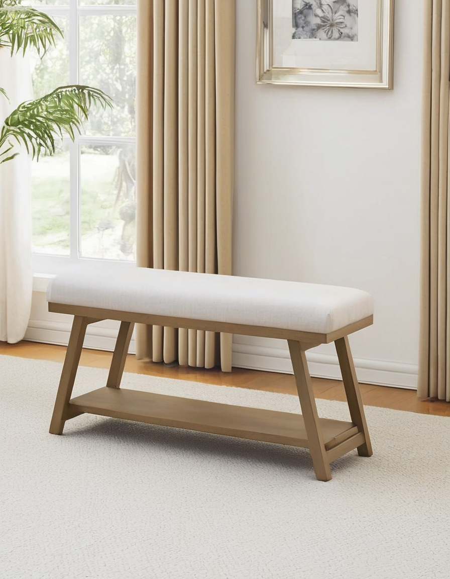 Modern Upholstered Bench