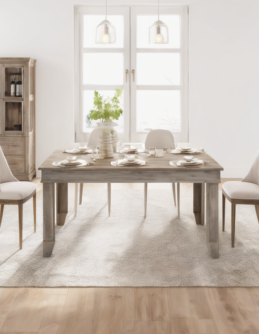 Modern Wooden Dining Table