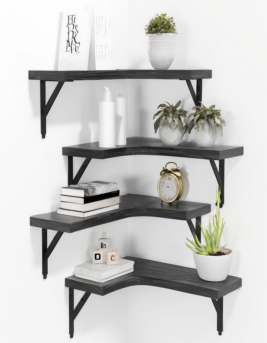 Corner Wall Shelves