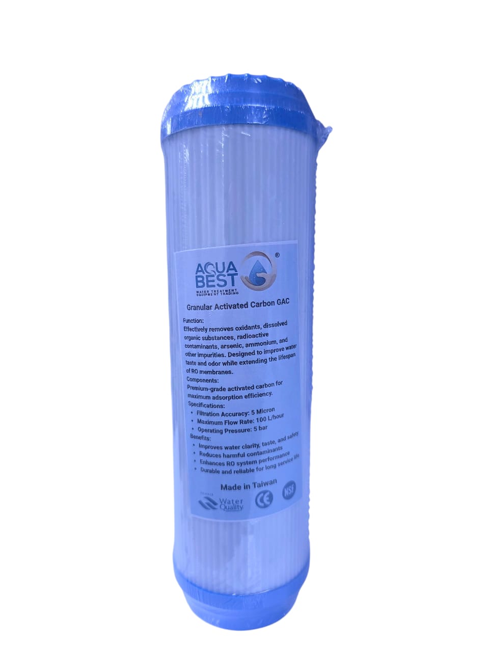 Aqua Best Granular Activated Carbon Filter Cartridge