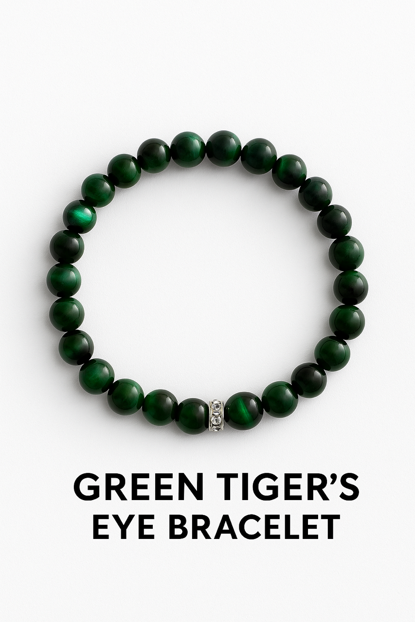 Green Tiger’s Eye Bracelet