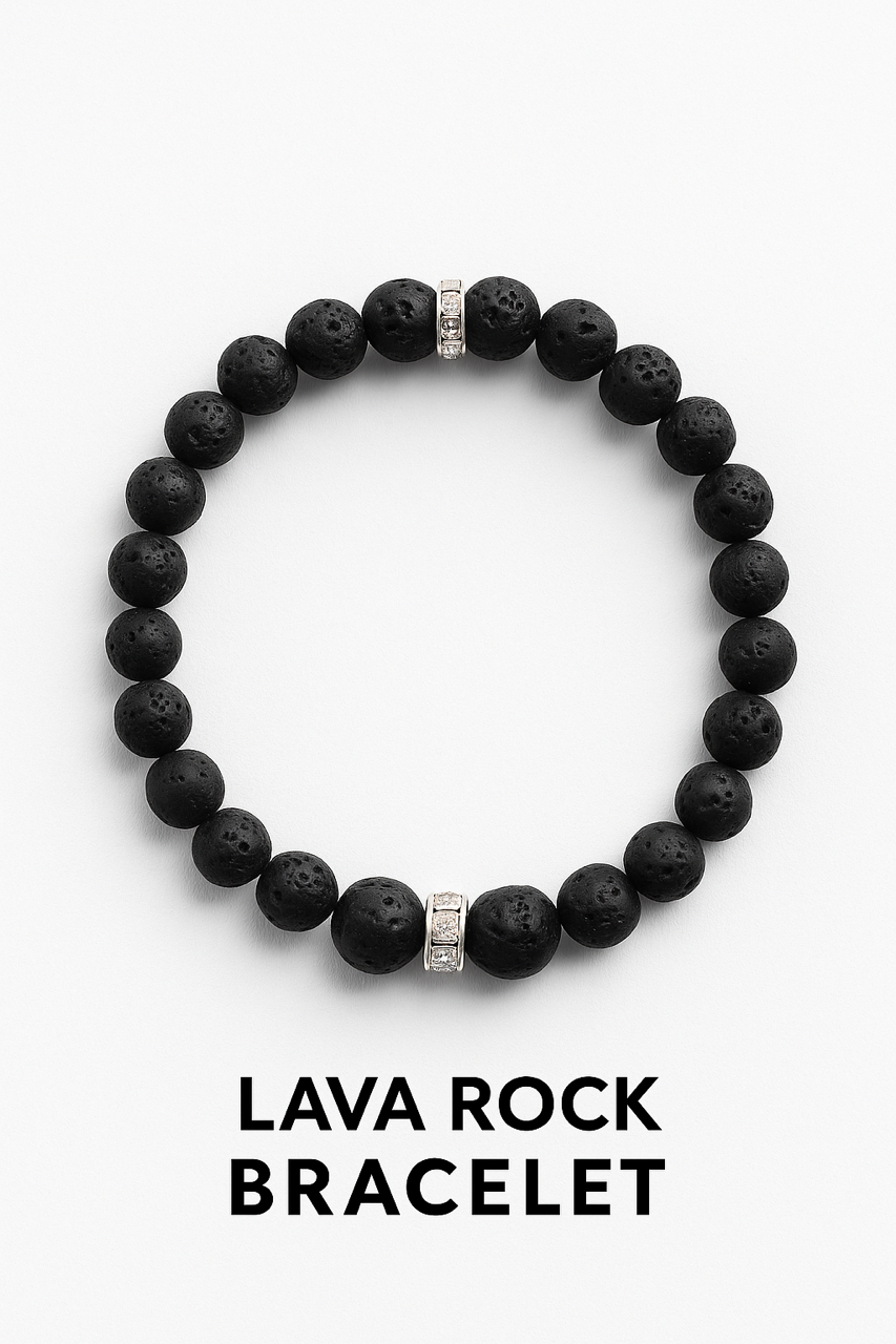Lava Rock Bracelet