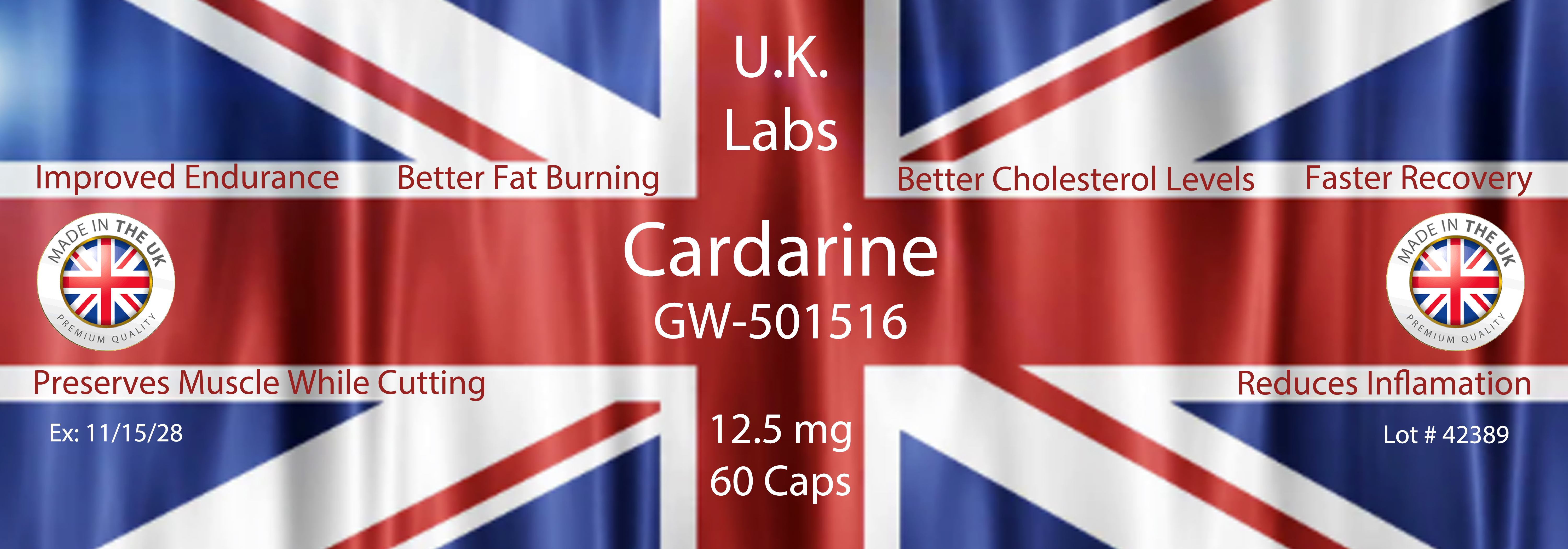 CARDARINE - 12.5 MG CAPS