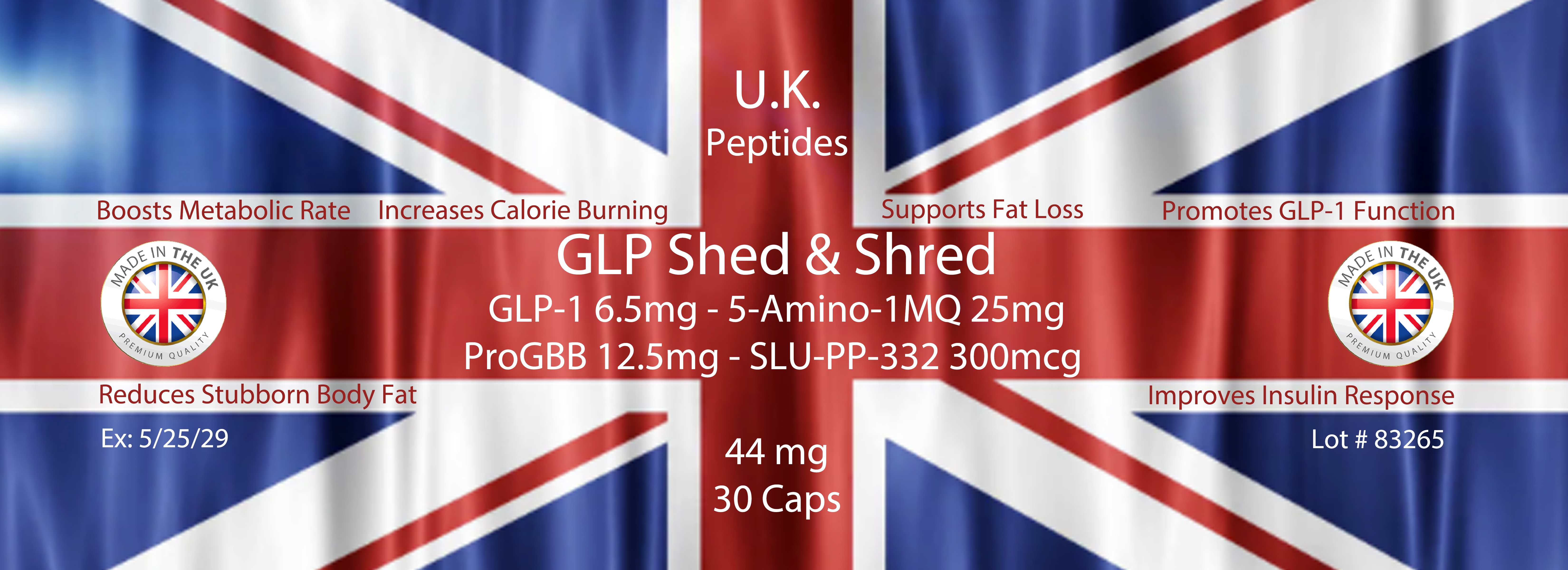 Shed and Shred - 44MG CAPS