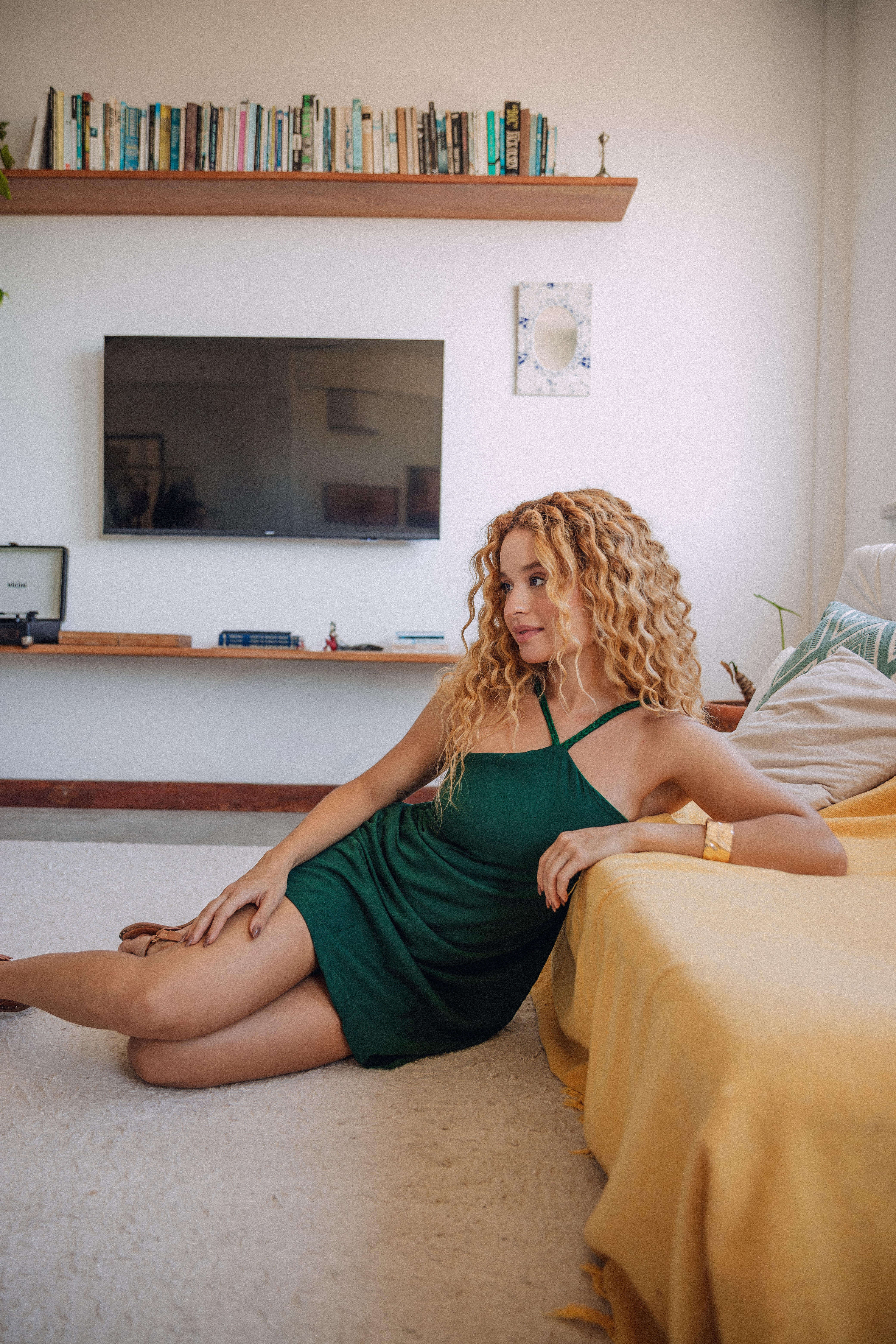 Vestido Celine Verde