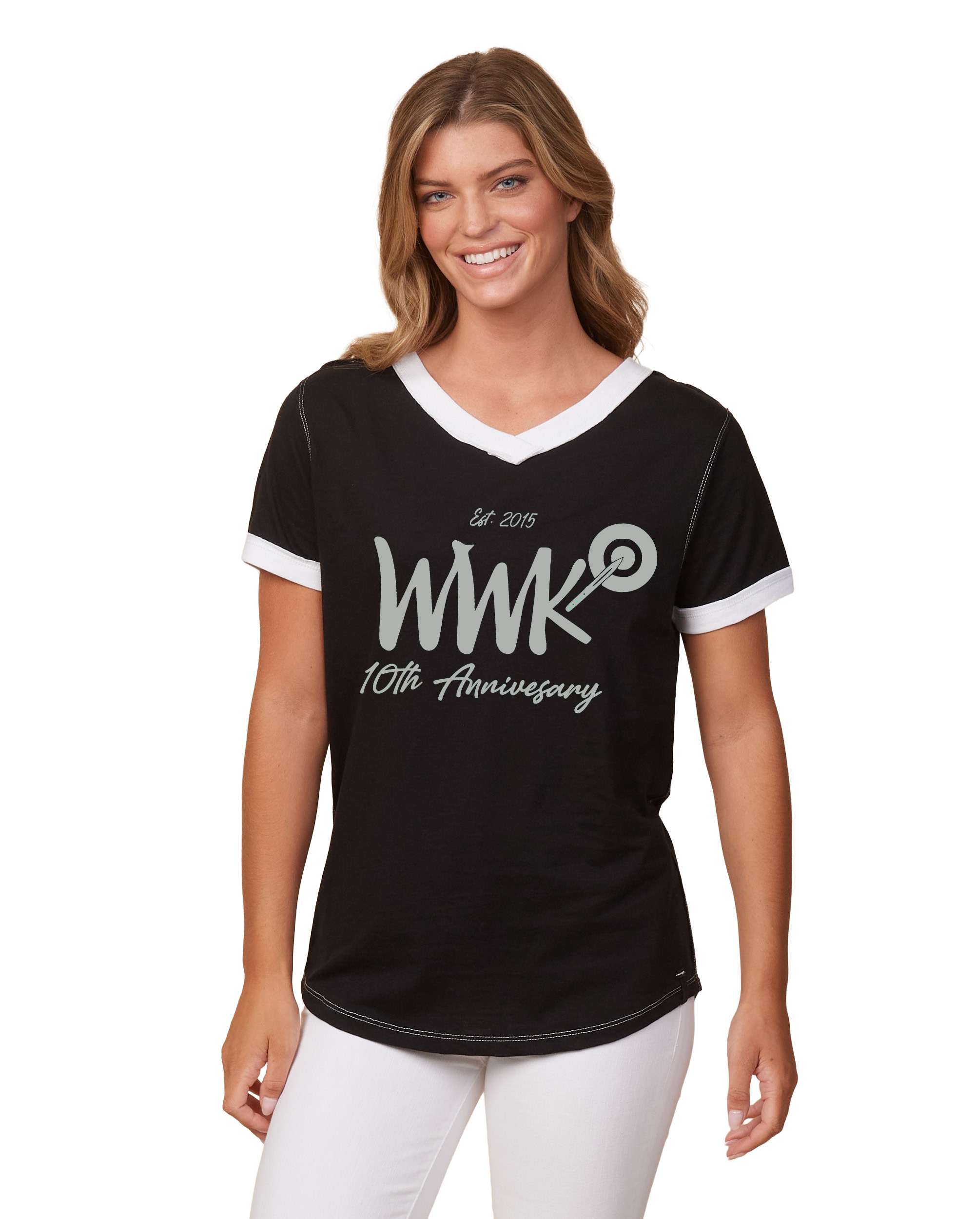 WWK 10th Anniversary Ringer Tee