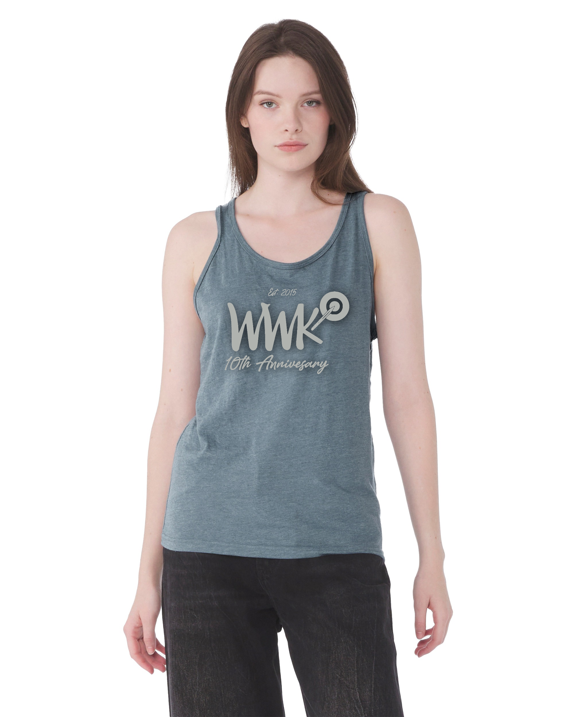 WWK 10th Anniversary Tank Top - Asphalt 