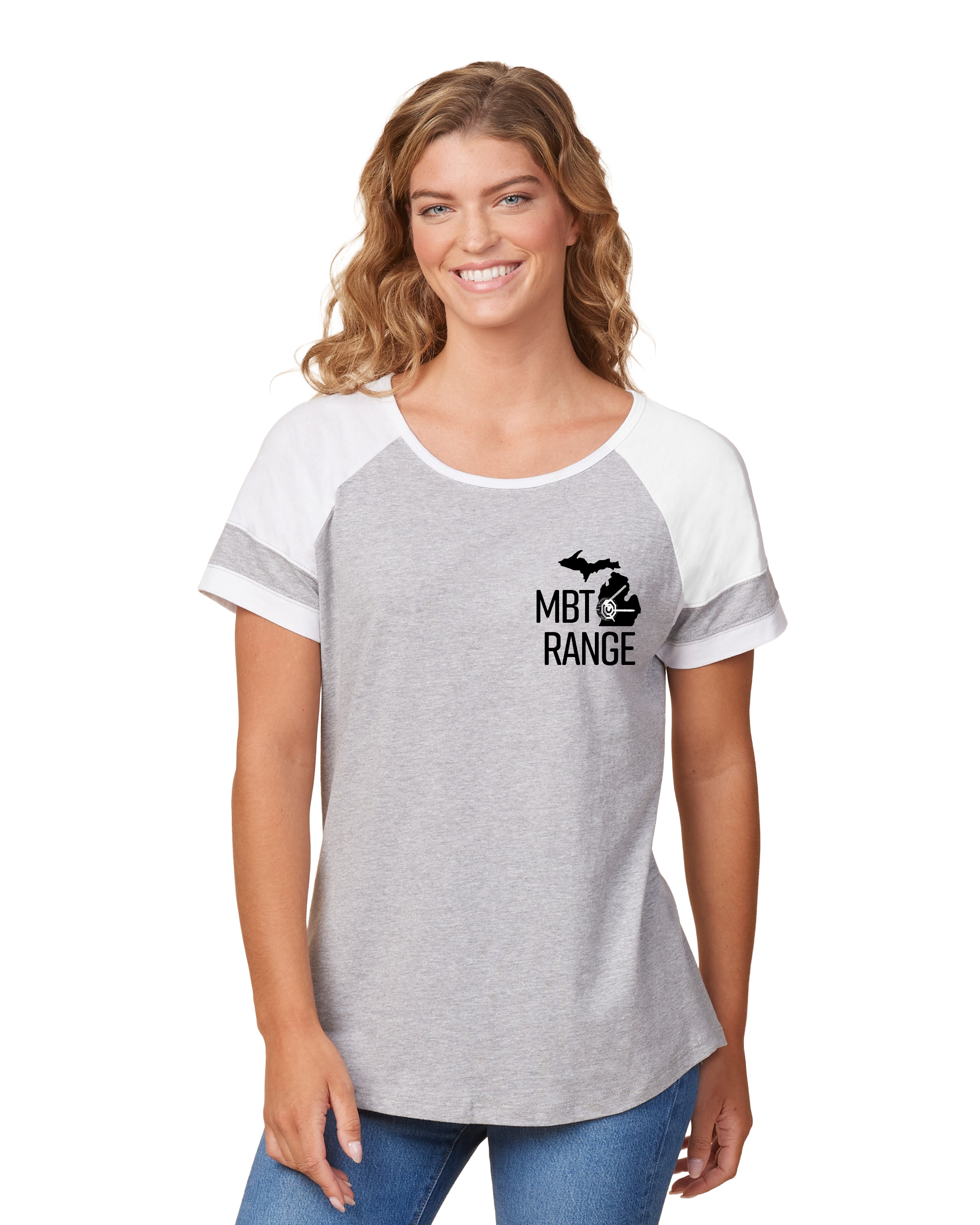 MBT Logo Ladies Colorblock Tee