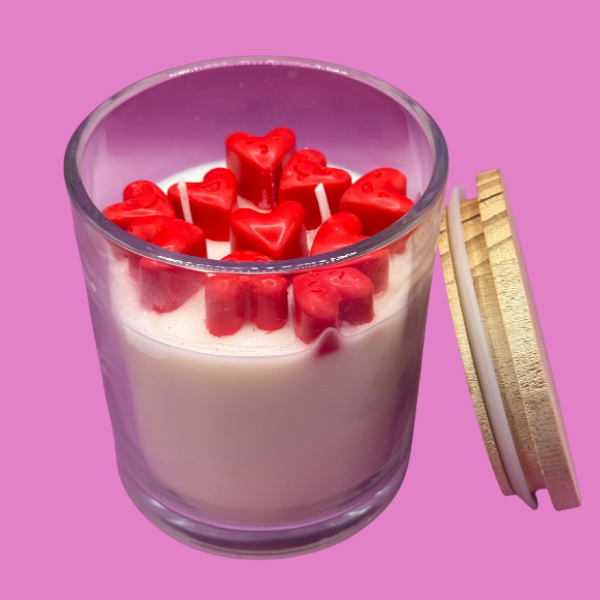 Heart-Shaped Scented Candle