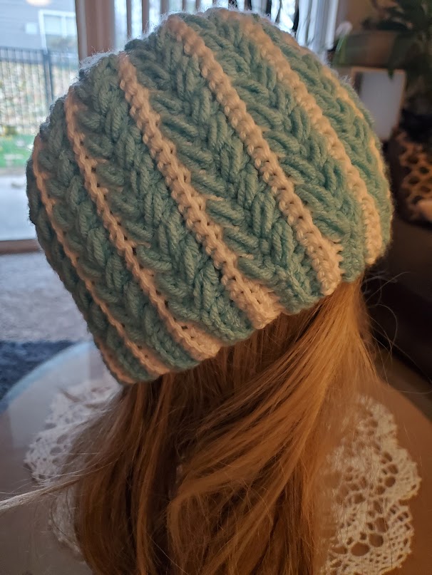 Winter Wheat Messy Bun Beanie