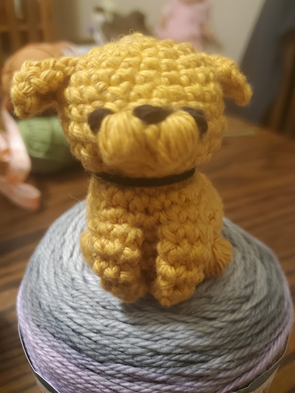 Handmade Crocheted Puppy