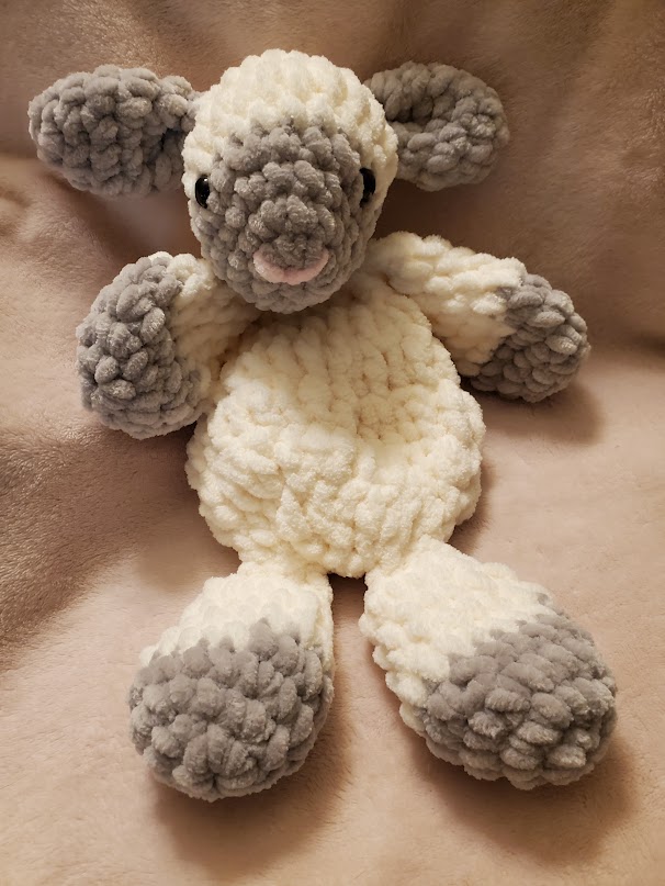 Handmade Plush Lambie Lovey