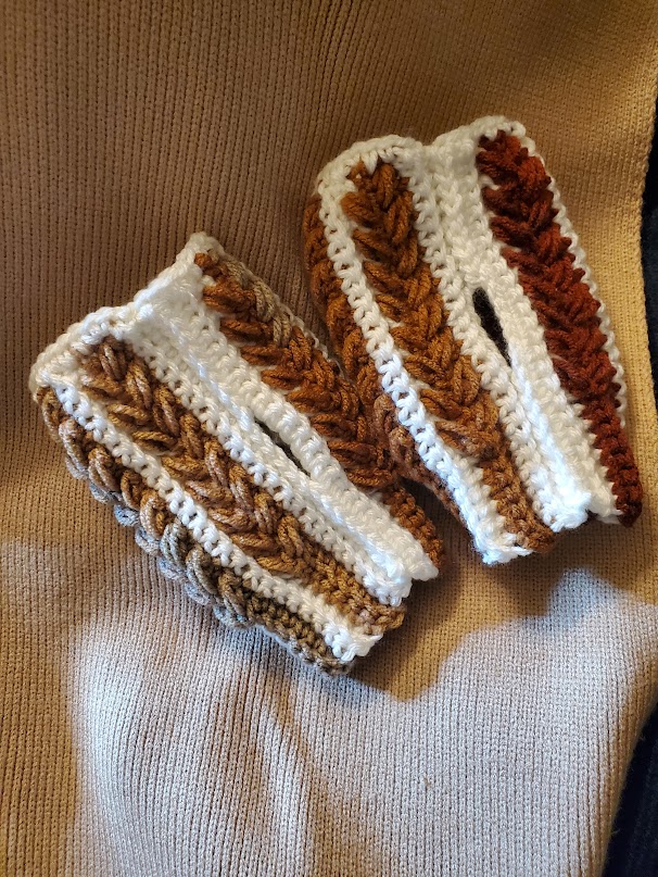 Handmade Crochet Wrist Warmers