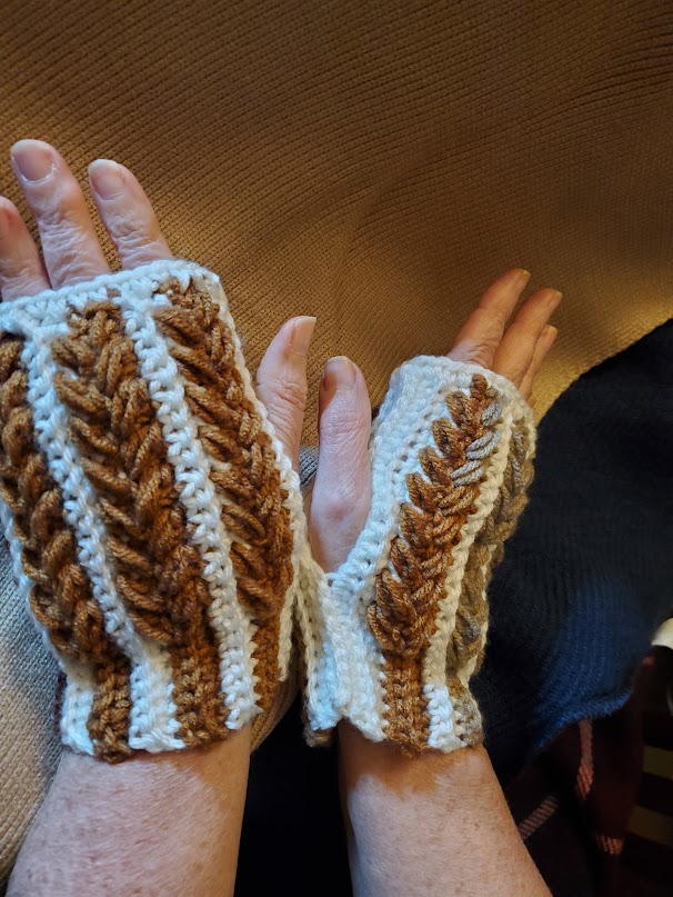 Handmade Crochet Wrist Warmers