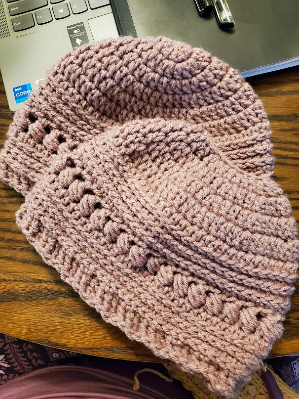 Beaded Beanie two styles